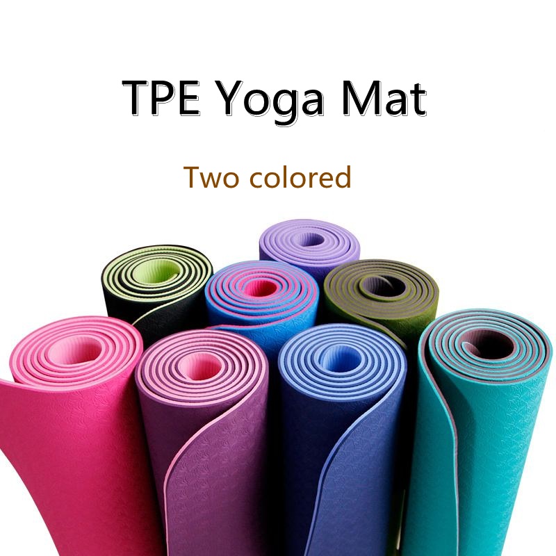 Colchoneta de yoga de doble color