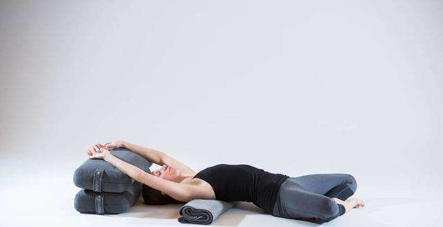 almohada de yoga británica