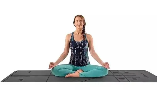 Postura sentada de meditación