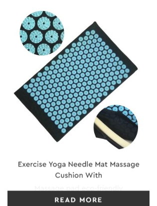 Colchoneta de masaje de meditación de yoga