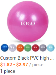 diseño de pelota de yoga